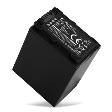 7.2 V Sony NP-FV50, NP-FV70 vervangende batterij voor Sony FDR-AX33, FDR-AX100, FDR-AX700, PXW-X70, HDR-CX625, HXR-NX80 video camera - 3300mAh accu camcorder