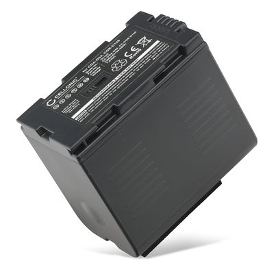 Batterij voor Panasonic NV-GX7, AG-AC90, AG-DVX100, NV-DA1, NV-MX500, NV-DS60, NV-GS1, GS11, PV-DV100 CGA-D54 CGR-D120 -D220 Accu (3300mAh, 7.4V) van CELLONIC