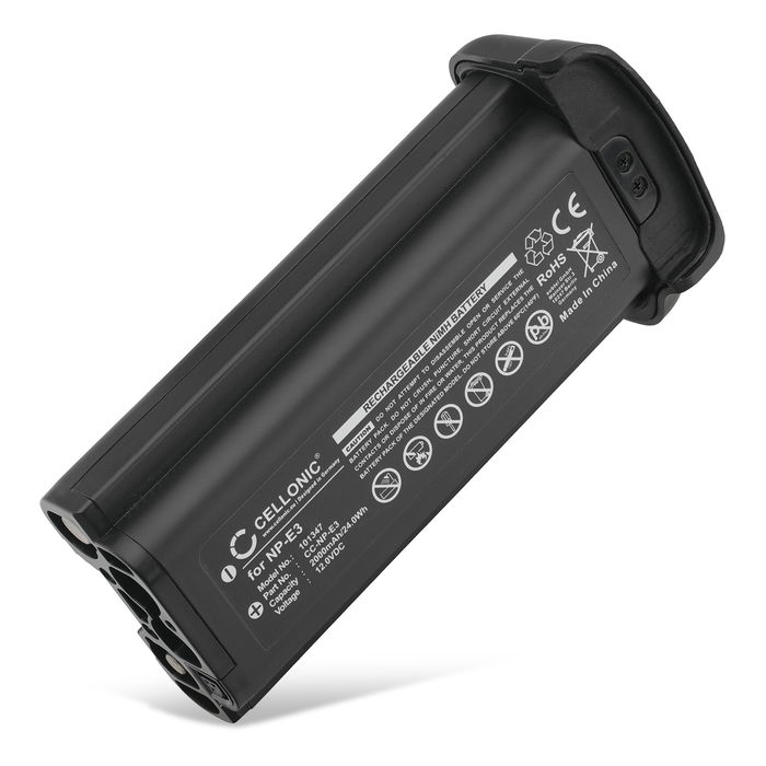 Accu Canon NP-E3, 2000mAh