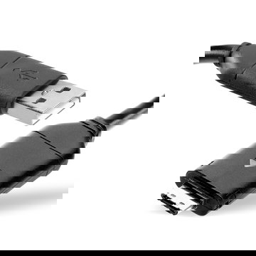 Camera USB Cable for Samsung i8 WB500 WB5500 WB600 WB650 WB700 PL100 PL150 PL20 PL210 PL50 ES55 ES65 ES70 ES75 ST65 ST500 ST30 L100 TL220 1.5m Fast Charging Data Cable for Camera Charger Lead PVC - Black