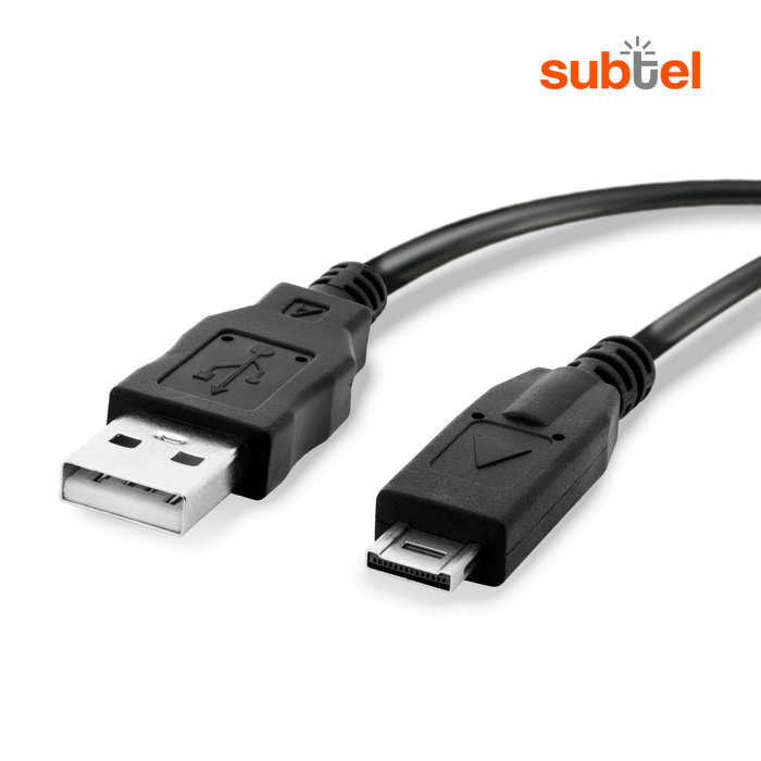Cavo USB Per Fotocamera Panasonic Lumix: Compatibile Con DMC-FT1, FZ38, FZ100, GH1, TZ7, TZ10, ZS3 E Altri Modelli - 5