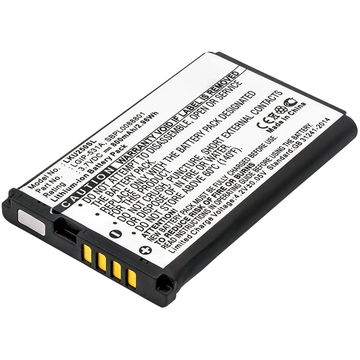 Batterij compatibel met LG GM205 / T385, T500 / GS101 / GB102, GB110 / A170 / KU250 / KP130, KP170, KP235 - LGIP-531A 800mAh vervangende accu reservebatterij extra energie