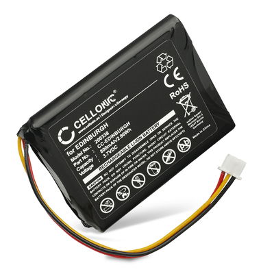 Batterij voor TomTom EDINBURGH, ONE XL, ONE 3rd Edition, ONE XL Europe, XL 325, ONE XL Regional, F724035958 - 800mAh 3.7V  van CELLONIC