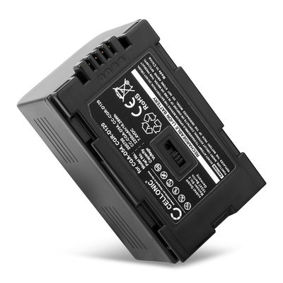 CGA-D54 CGR-D120 -D220 accu voor Panasonic AG-DVX100 NV-GS11 NV-DS60 NV-GS1 NV-DS27 NV-DS29 NV-MX500 NV-DA1 NV-DS15 - 2200mAh vervangende accu voor camera