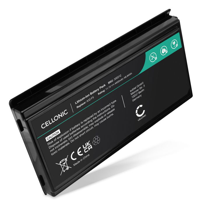 Batterij voor ASUS F5SL, Pro50 series, X50N, Pro55S, F5 series, X59SL, X50M, F5RL, Pro50R, ASUS A32-F5 Laptop - 4400mAh 11.1V 
