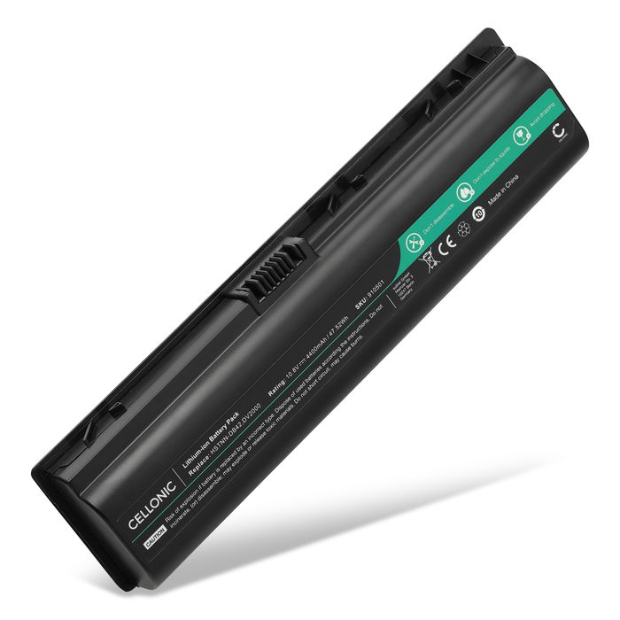 Batterij voor HP Pavilion Dv6000, Dv6500, Dv6700, EV088AA, Compaq Presario C700, V6000, A900 Laptop - 4400mAh 10.8V 