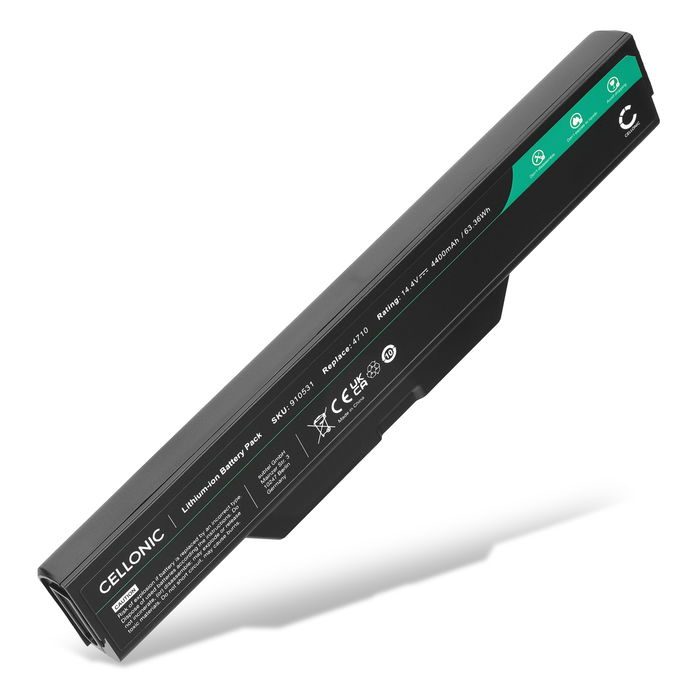 Batterij voor HP ProBook 4710s, 4510s, 4720s, 4515s, HP ZZ06, ZZ08, ZZ09 Laptop - 4400mAh 14.4V 