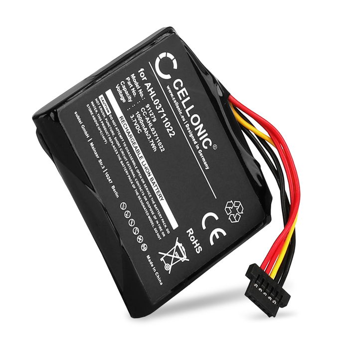 TomTom AHL03711022 Accu Batterij 1000mAh van CELLONIC