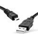 8 Pin Camera Mini USB B to USB A Data Cable, 1.5m