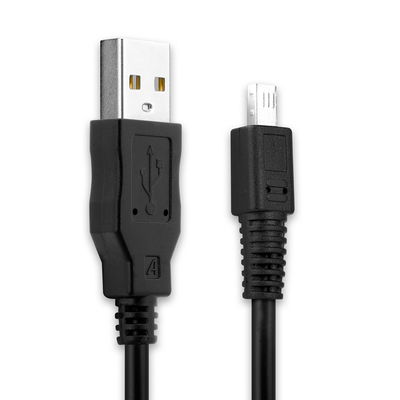 USB Kabel voor Sony Cyber-shot DSC-S30 DSC-S50 DSC-S70 DSC-F505 DSC-F505V C-200 Zoom - 1.5m Oplaadkabel Camera foto PVC Datakabel zwart