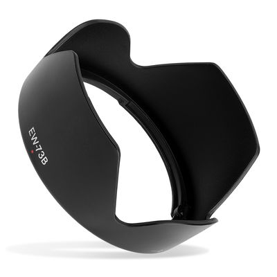 EW-73B Camera Lens Hood for Canon EF-S 18-135mm f/3.5-5.6 IS, 17-85mm f/4-5.6 IS USM - Plastic Bayonet Flower / Tulip / Petal Lens Shade from CELLONIC