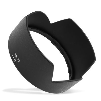 HB-32 Camera Ø 82mm Lens Hood for Nikon AF-S DX Zoom Nikkor 18-105mm, 18-140mm 3.5-5.6 - Plastic Bayonet Flower / Tulip / Petal Lens Shade from CELLONIC
