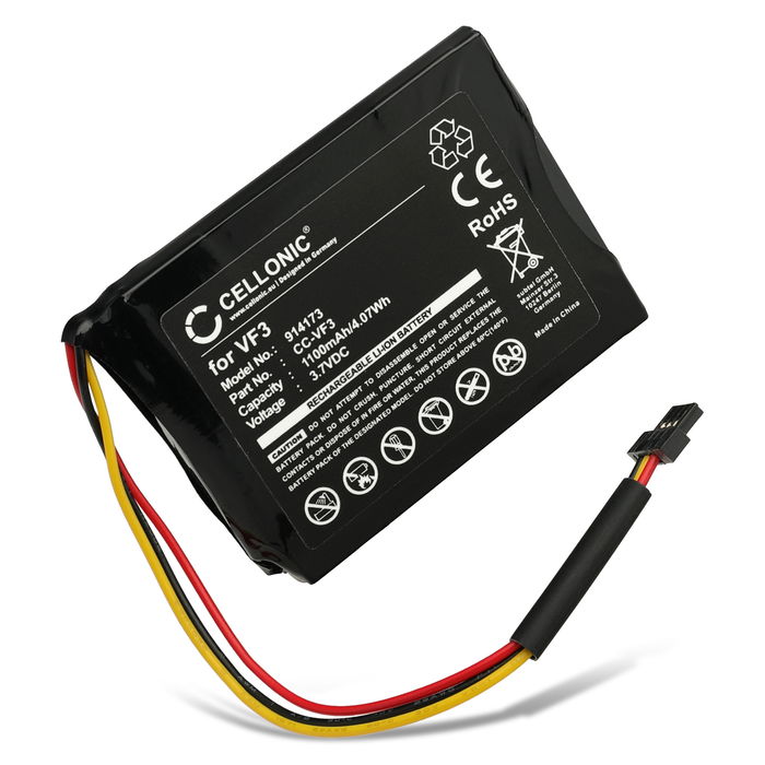 TomTom Quanta Accu Batterij 1100mAh van subtel