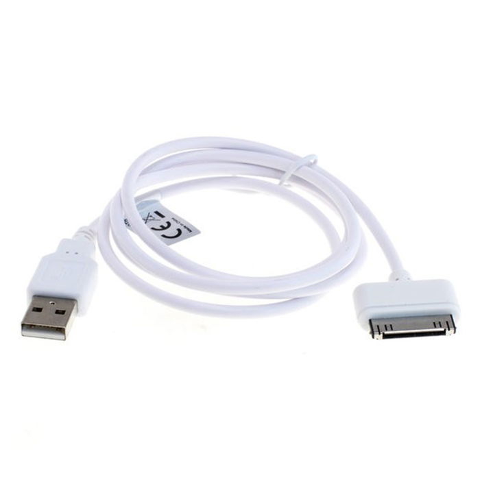 Apple iPad 1 Kabel 30 Pin Dock Connector Datakabel 1m Laadkabel van subtel