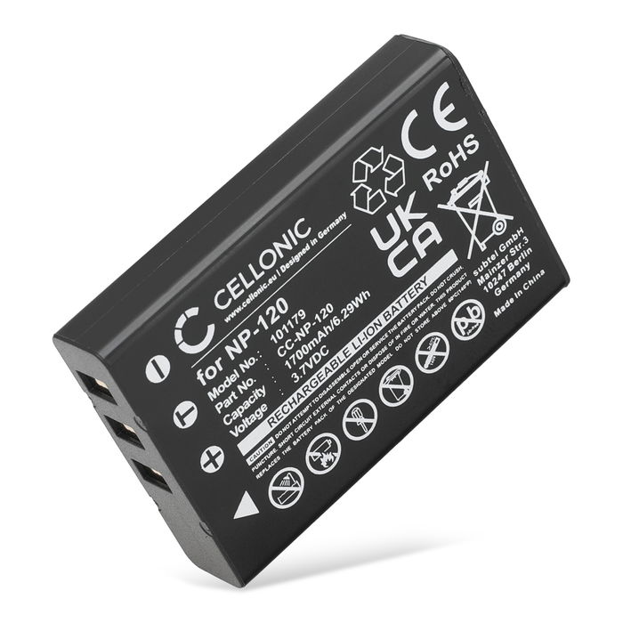 Ordro NP-120 Accu Batterij 1700mAh van CELLONIC