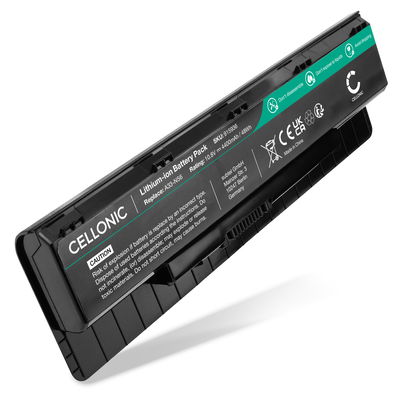 Batterij voor ASUS N76V, N56VZ, N56V, N76, N56, G56JR, N76VB, N56VM, A32-N56 Laptop - 4400mAh 10.8V 