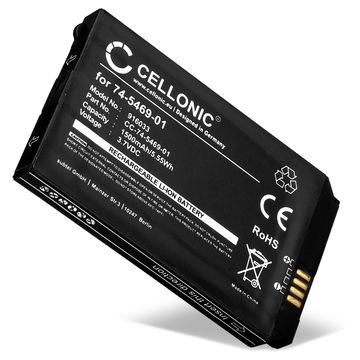 1x Battery for Cisco 7925G, 7926G, 7026G, 74-5468-01, CP-7925G-A-K9, CP-7925G-EX-K9, CP-BATT-7925G-STD 74-5469-01,U8ZBAE12 (1500mAh, 3.7V) from CELLONIC