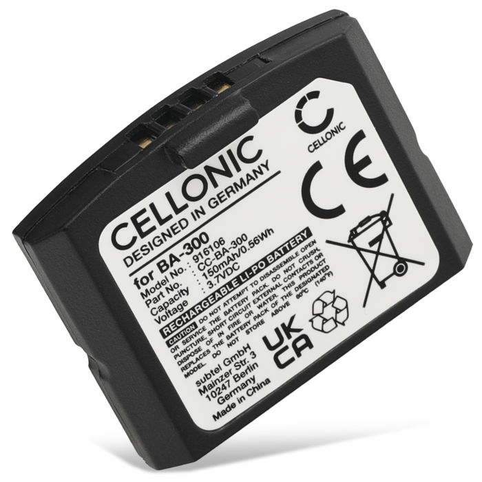 Sennheiser RI 410 (IS 410) Accu Batterij 150mAh van CELLONIC