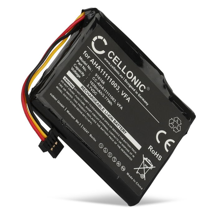 TomTom VFA Accu Batterij 1020mAh van CELLONIC
