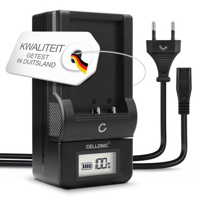 VW-VBT190 -VBT380 -VBK180 Batterijlader voor Panasonic HC-V777 V800 V770 V760 V750 V380 V270 V180 V10 HC-VXF990 HC-VX980 Camera Accu's van CELLONIC