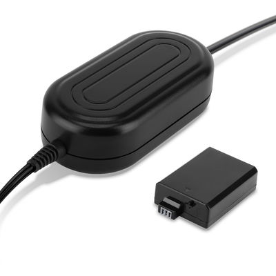 Vervangende AC adapter voor Canon EOS 1000D, 450D, 500D, EOS Rebel T1i, Rebel XS, Rebel Xsi (CA-PS700 + DR-E5) AC-adapter ACK-E5 DC-koppeling – Dummybatterij – Batterij-eliminator van subtel