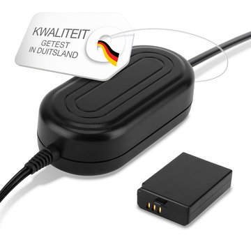 Vervangende AC adapter voor Canon EOS 1100D 1200D 1300D 1D X, EOS 2000D EOS 4000D (EOS Kiss / EOS Rebel) AC-adapter ACK-E10 DC-koppeling – Dummybatterij – Batterij-eliminator van subtel