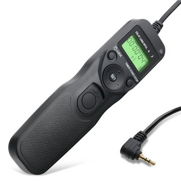 Kabelontspanner met timer voor Canon EOS R6 2000D 80D 800D 200D 700D 70D 600D 60D 1100D RS-60E3 CS-205 TC-60E3 Kabel ontspanner intervalometer Camera Afstandsbediening van subtel