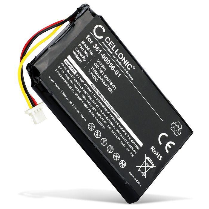 Garmin Nüvi 53 Accu Batterij 1100mAh van CELLONIC