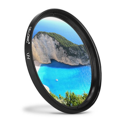 UV Filter compatibel met Sigma 105 F2.8 18-200 F3.5-6.3 28-200 F3.5-5.6 A 30 F1.4 (Ø 62mm) lenzen en camera's met 62mm Filterschroefdraad - Lichtfilter, UV-glas, Zonfilter