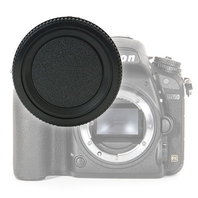 body cap BF-1B deksel compatibel met Nikon D500, D700, D750, D800, D850 camera en Nikkor F Mount AF-S AF-P A bajonet systeem - objectief deksel