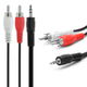 1x Audio Adapterkabel 3.5mm Jack naar Cinch