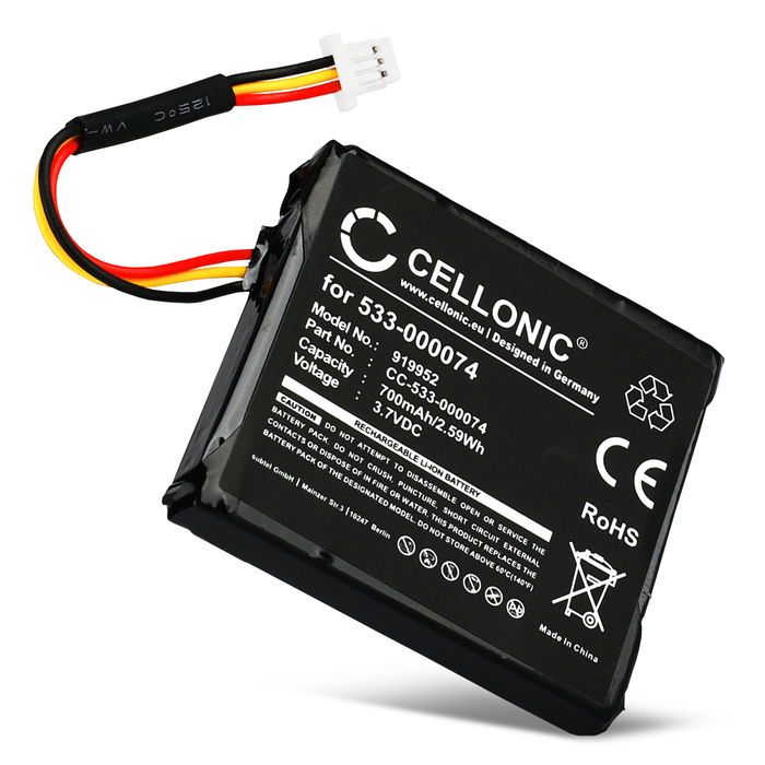 Logitech 533-000074 Accu Batterij 700mAh van CELLONIC