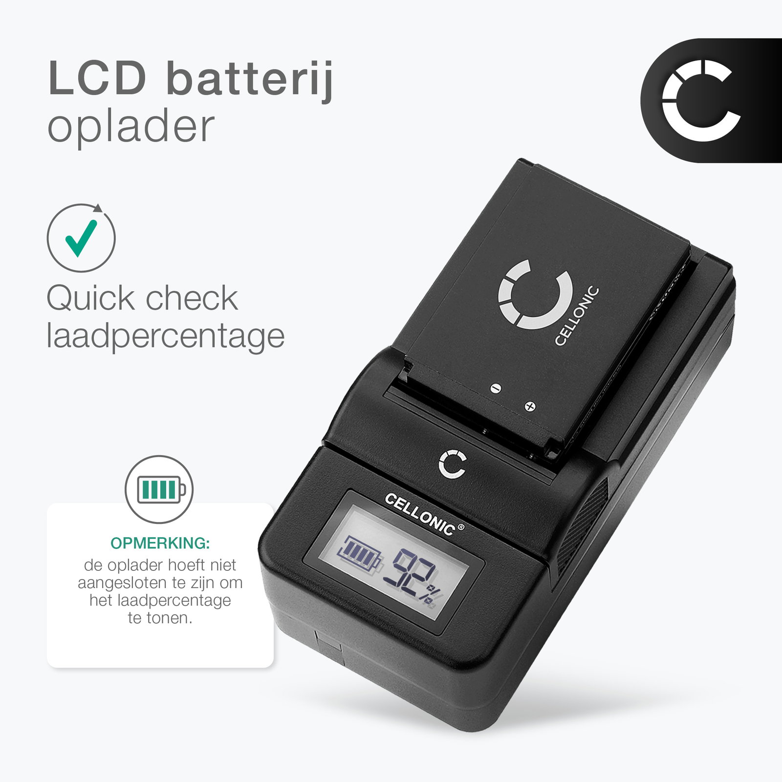NB-13L Lader voor Canon G7X, SX740, SX 620, SX730 HS