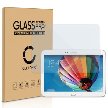 Screenprotector compatibel met Samsung Galaxy Tab 3 10.1 (GT-P5200 / GT-P5210 / GT-P5220) tablet beeldscherm (2.5D, 9H, 0.33mm, Full Glue)