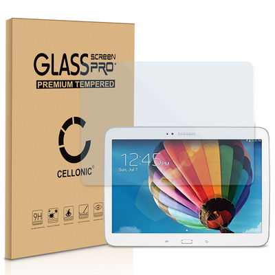 Screenprotector compatibel met Samsung Galaxy Tab 3 10.1 (GT-P5200 / GT-P5210 / GT-P5220) tablet beeldscherm (2.5D, 9H, 0.33mm, Full Glue)