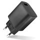 USB Charge Adapter 1 USB Port Black + USB Cable