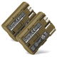 2x Accu BP-511,-512,-514,BP-508 1600mAh