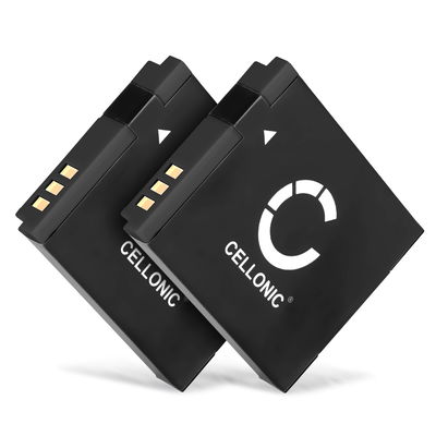 2x NB-6L NB-6LH accu voor Canon PowerShot SX710 HS SX700 HS SX500 IS SX510 HS SX530 HS SX540 SX600 HS SX610 HS SX260 - 1000mAh vervangende accu voor camera