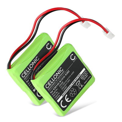 2x S30852-D1751-X1,V30145-K1310-X382 batterij voor huistelefoon voor Siemens Gigaset E45, E450 SIM, E455 SIM - 500mAh vervangende accu draadloze telefoon