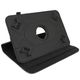 subtel Tablet Case with Stand Black Synthetic Leather
