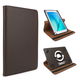 subtel Tablet Case with Stand Brown Synthetic Leather