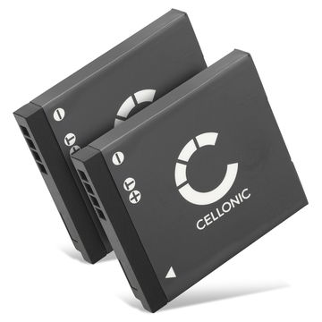 2x DMW-BCK7 NCA-YN101H accu voor Panasonic Lumix DMC-FT30 FT25 DMC-SZ1 SZ7 DMC-S1 S2 S3 DMS-FS16 FS28 FS35 FS40 DMC-TS25 - 700mAh vervangende accu voor camera