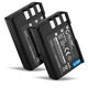 2x Battery (1000mAh, 7.4V)