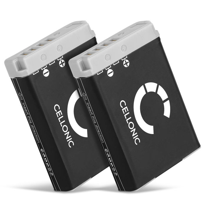 2x Canon NB-13L Accu Batterij 1010mAh van CELLONIC