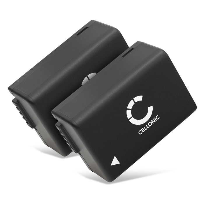 2x Panasonic Lumix DC-FZ82 Accu Batterij 800mAh van CELLONIC