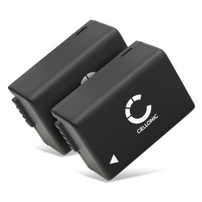 2x DMW-BMB9E DMW-BMB9 accu voor Panasonic Lumix DC-FZ82 DMC-FZ72 DMC-FZ70 DMC-FZ100 DMC-FZ150 DMC-FZ45 DMC-FZ40 DMC-FZ47 - 800mAh vervangende accu voor camera