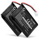 2x Accu LIP1522 1300mAh