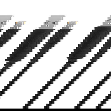 2x USB Kabel voor Sony Alpha 6000 6300 6500 5100 5000 A7s II Alpha 7r ii Alpha 7 ii DSC-RX100 DSC-HX400V - 1m Oplaadkabel 1A Camera foto PVC Datakabel zwart