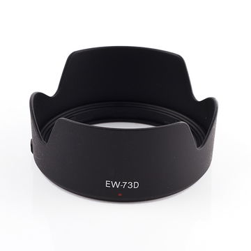 EW-73D Camera Zonnekap voor Canon EF-S 18-135mm f/3.5-5.6 IS USM, Canon RF 24-105mm F4-7.1 IS STM – Plastic bajonet Tulp / Petal Zonnekap van CELLONIC