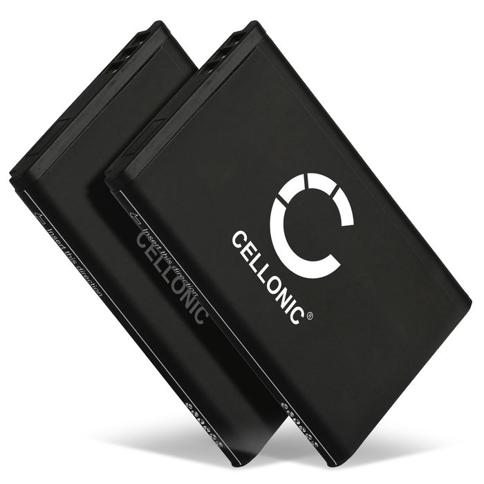 2x A051,10000058 batterij voor huistelefoon voor Telekom Sinus 806, Snom M65, Telefunken FHD 170/5 - 1200mAh vervangende accu draadloze telefoon